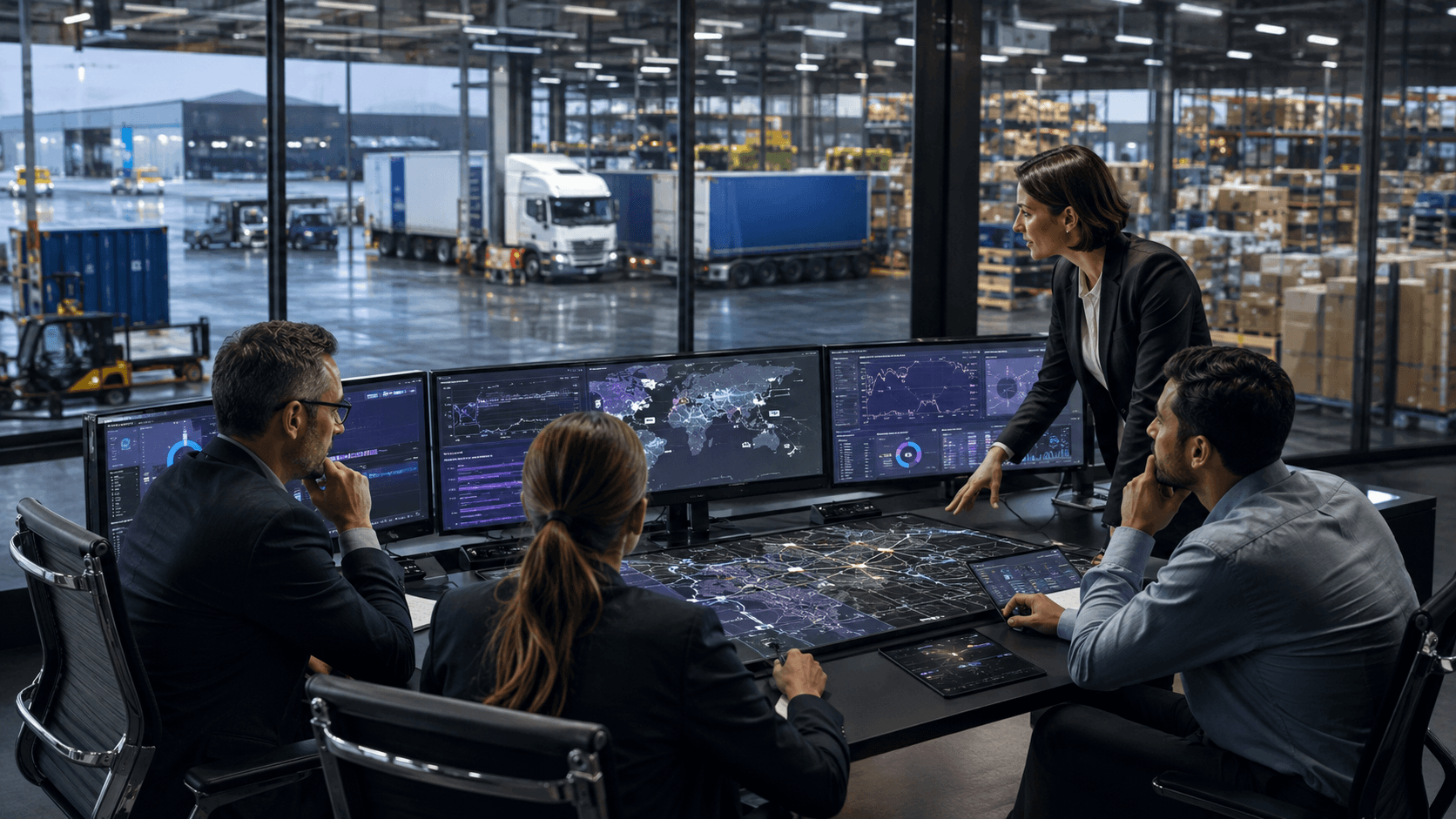 Optimizing Supply Chain Visibility for a Logistics Company