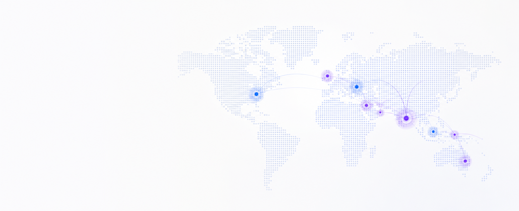 WYZOF global operations presence map